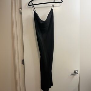 Banana Republic Black Slip Dress